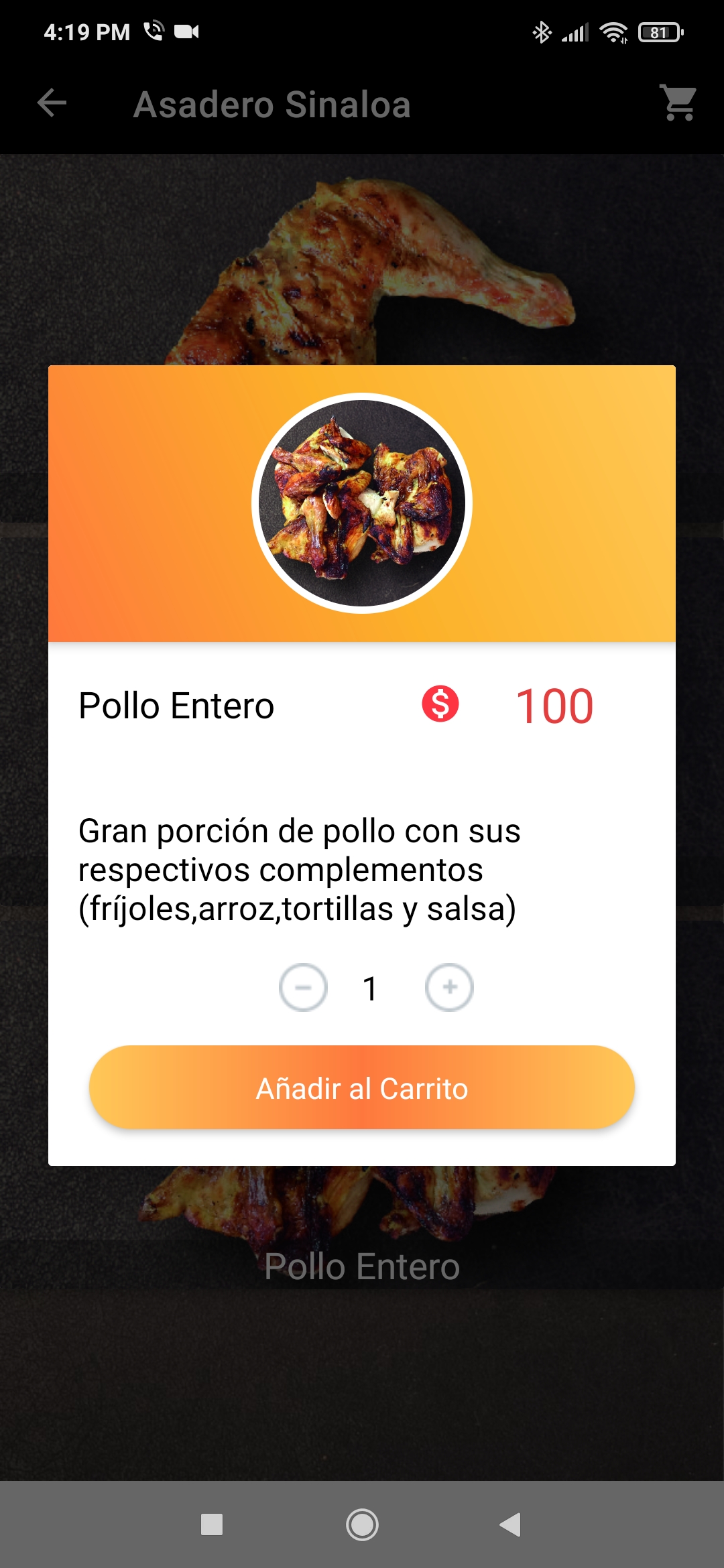Seguimiento de pedido/reparto